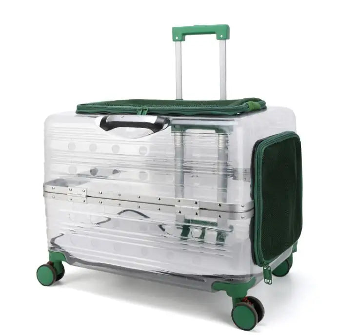 Travel-Friendly Hop Nest Pet Carrier Suitcase - Image 6