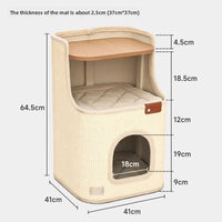 All-in-One Enclosed Cat House Side Table - Image 5
