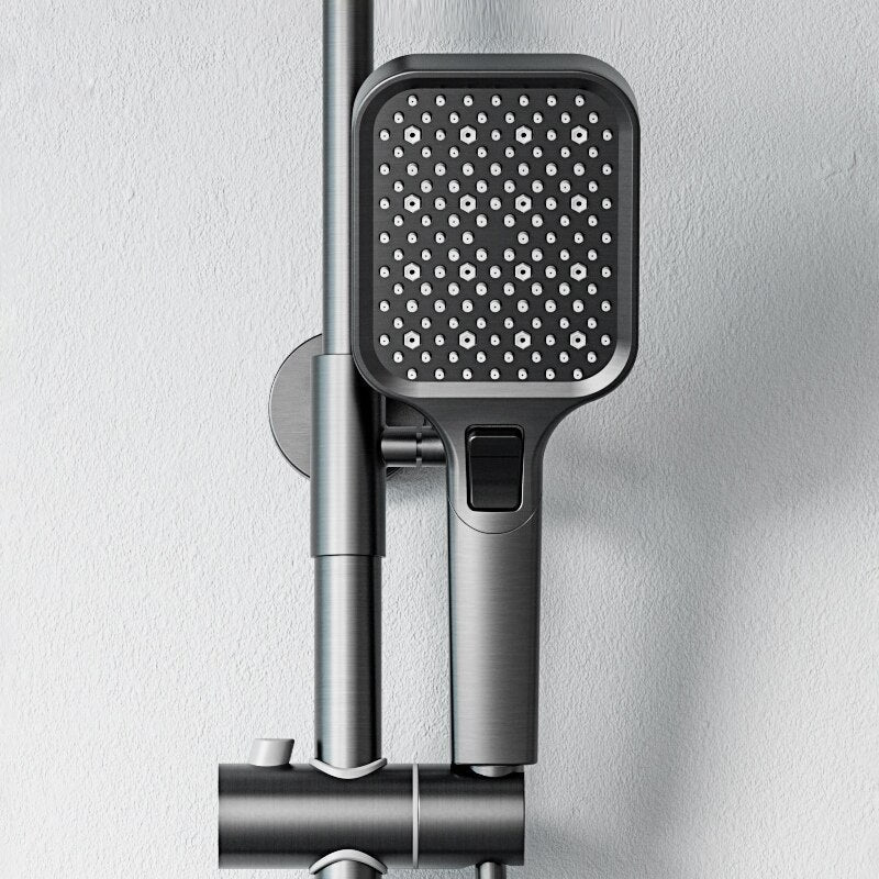 Rainfall Spa Therapy Digital Thermostatic Shower System Set - Image 8