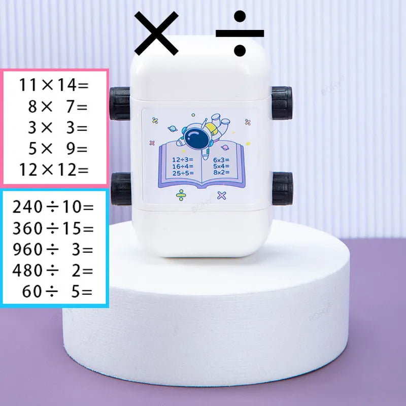 Quick Quiz Math Question Maker Roller Stamp - Image 9