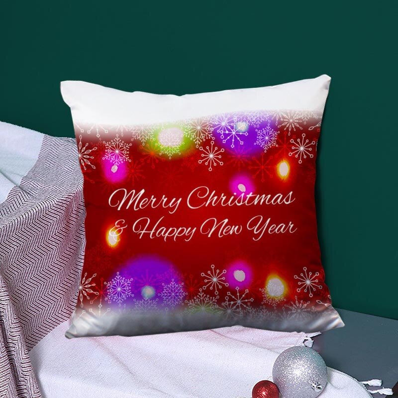 Christmas Series LED Pillow Case