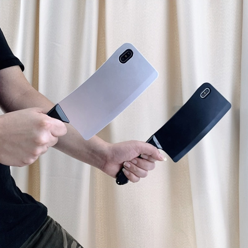 3D Kitchen Knife Plastic iPhone Case - Image 0