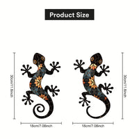 Artistic Mosaic Gecko Wall Decor - Image 6