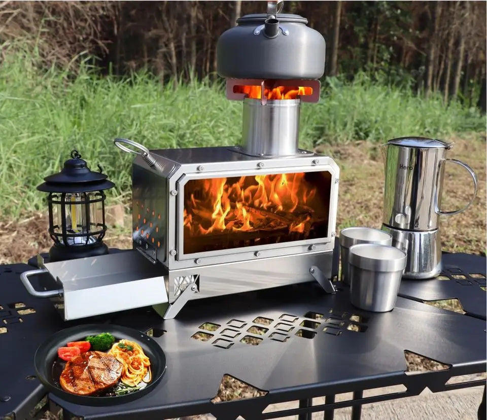 Camping Adventure Picnic Portable Firewood Stove