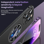 Magnetic Power Safety Metal Phone Case