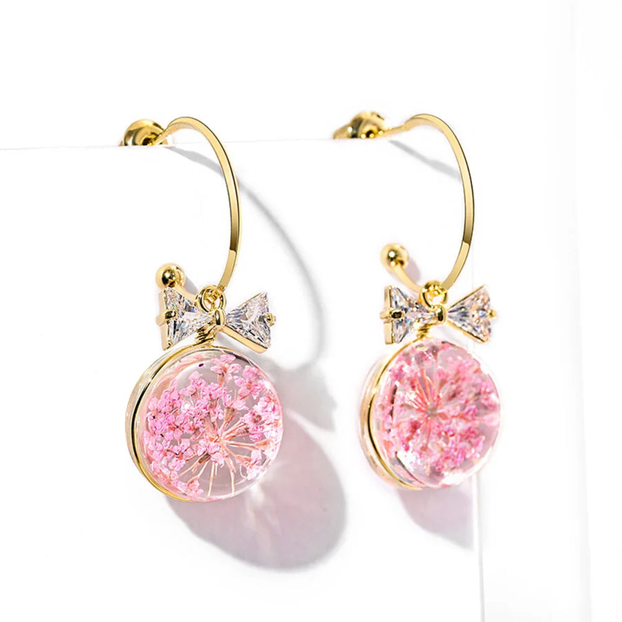 Red Romance European Style Heart Earrings - Image 11