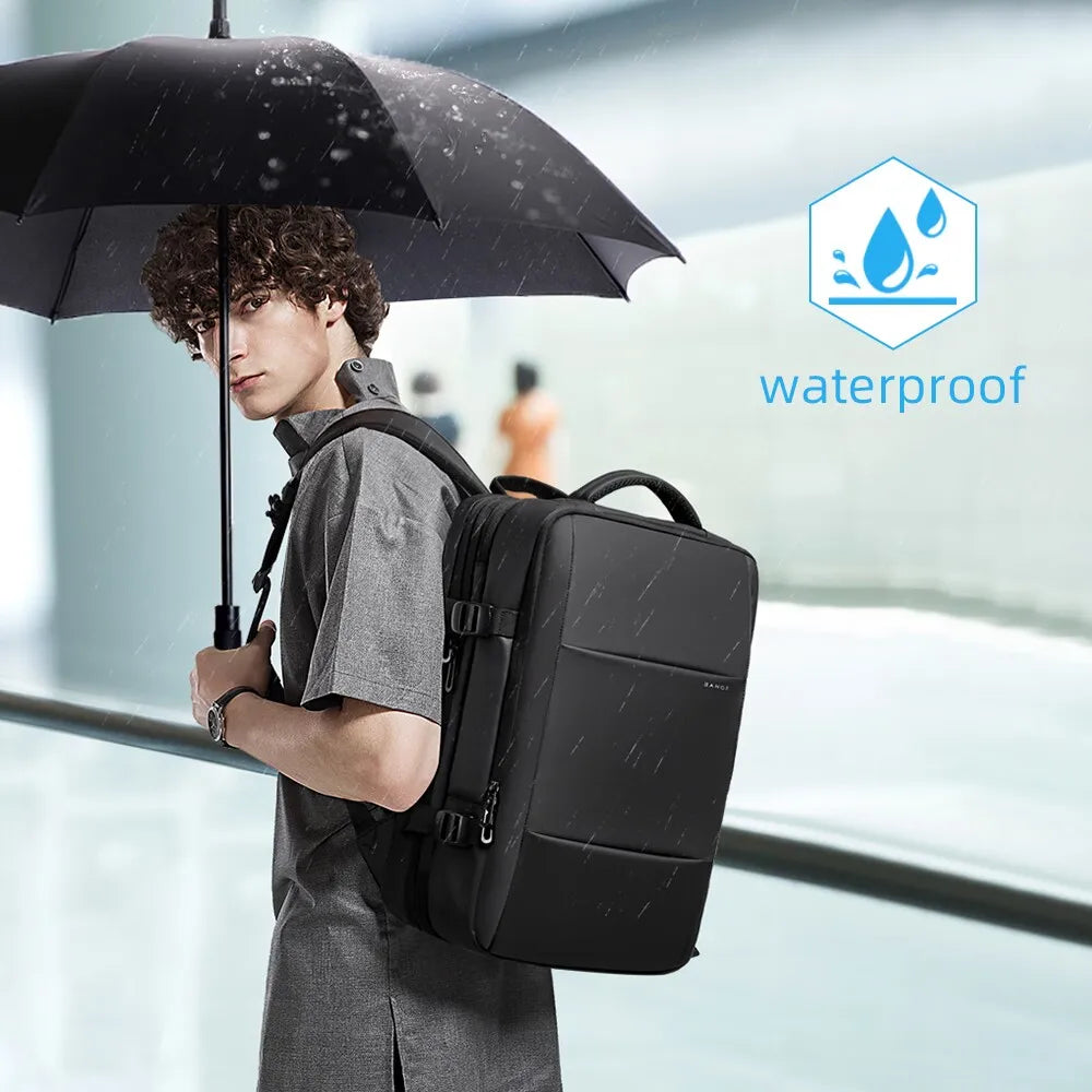 Modern Style Expandable Smart Large Waterproof Travel Backpack