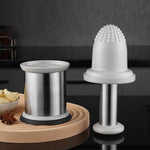 Easy Food Stainless Steel Garlic Grinder