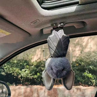Dracula Pet Bat Car Mirror Plush - Image 2