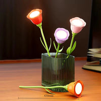 Last Rose Blooming Rose Accent Desk Lamp - Image 2