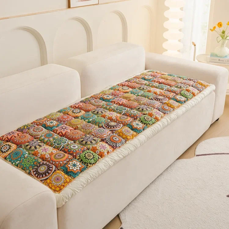 Bohemian Style Cushion Cotton Couch Pad - Image 6