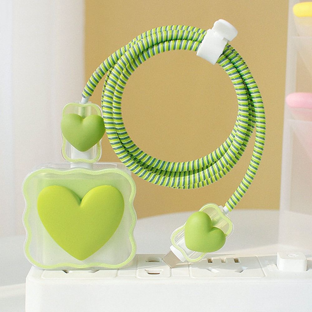 Transparent Love Charging Cable Protector Case - Image 10