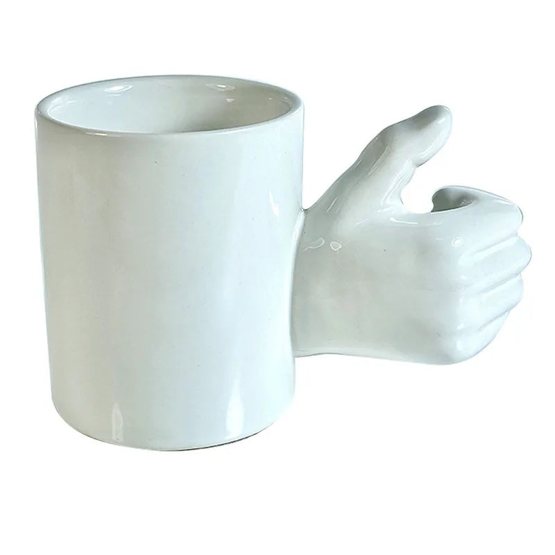 Hand Grip Artistic Mug