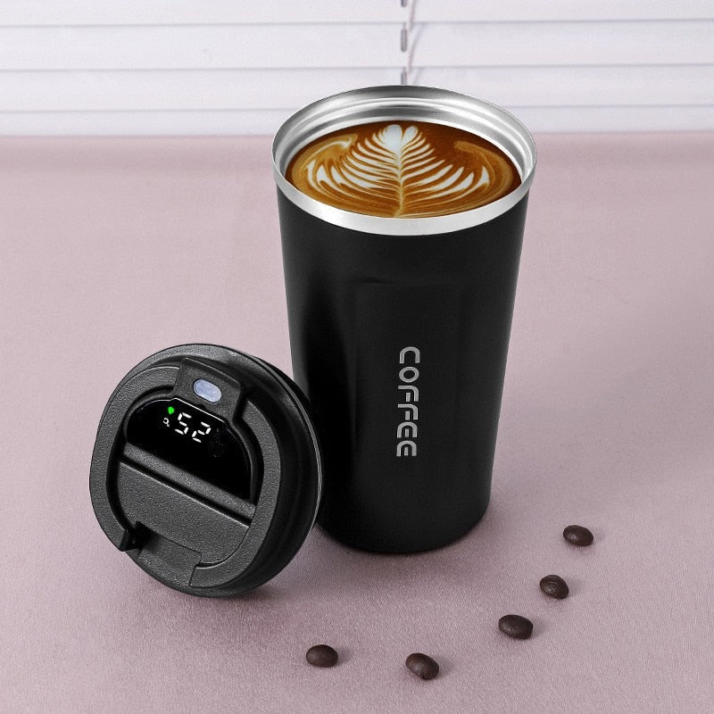 LED Temperature Display Smart Thermos Coffee Mug - Image 2