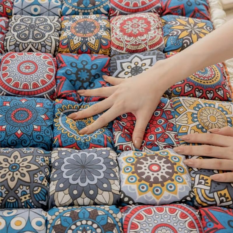Bohemian Style Cushion Cotton Couch Pad - Image 9