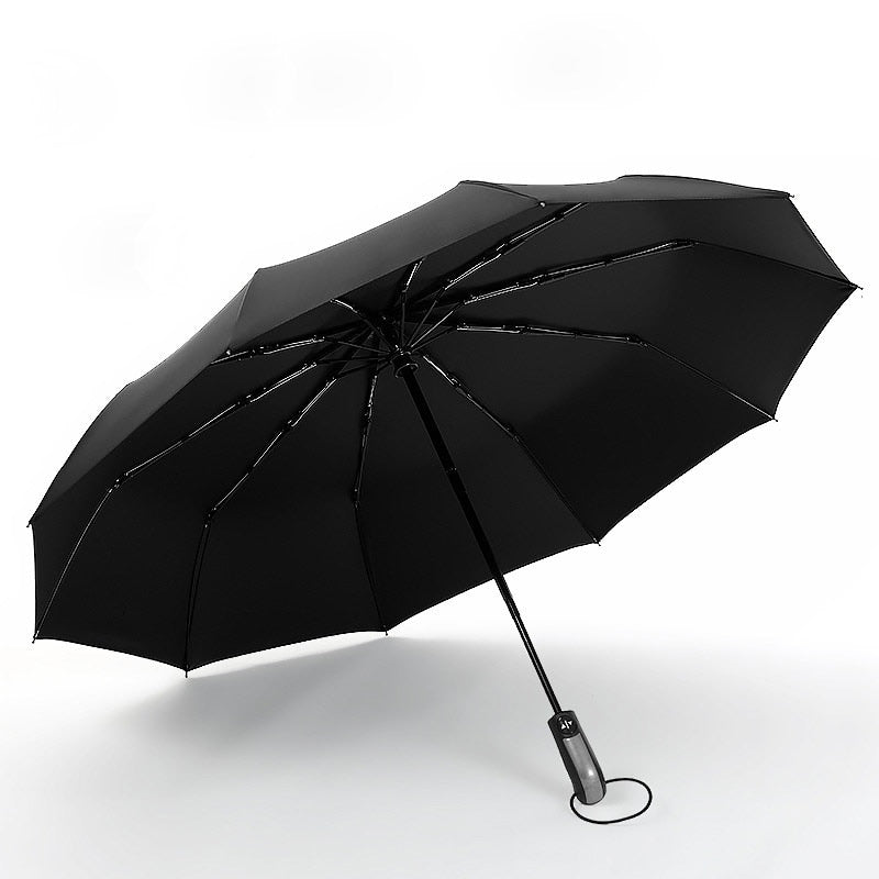 Wind Resistant Anti-UV Automatic Sleek Umbrella