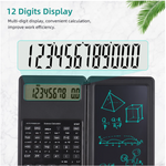 Foldable Digital Drawing Pad Calculator with Stylus