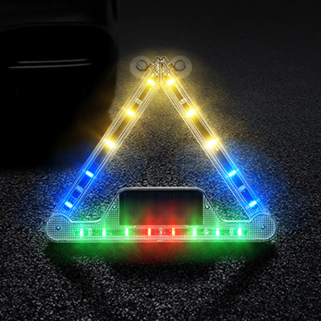 Foldable Solar Car Emergency Light - Image 0