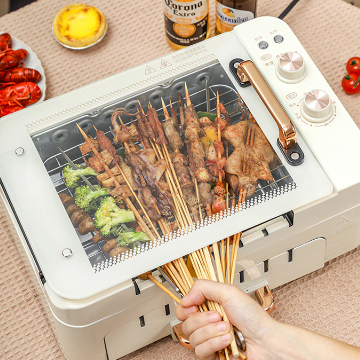 Smokeless Automatic Rotating Electric Oven Grill - Image 0