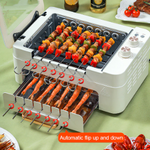 Smokeless Automatic Rotating Electric Oven Grill