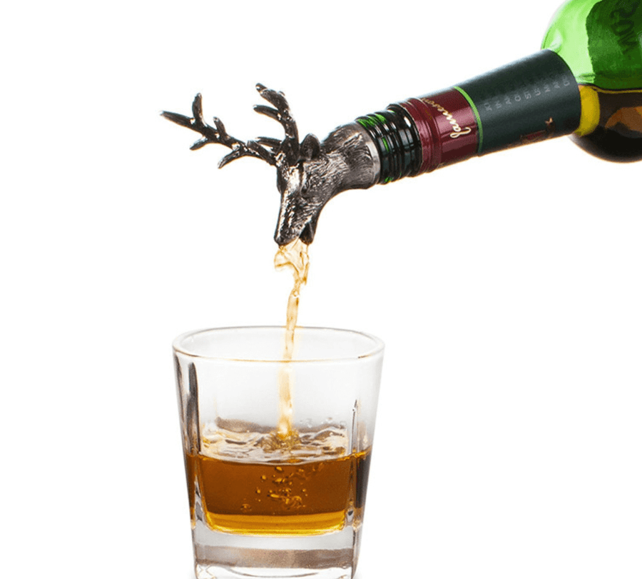 Deer Head Wine Pourer - Image 2