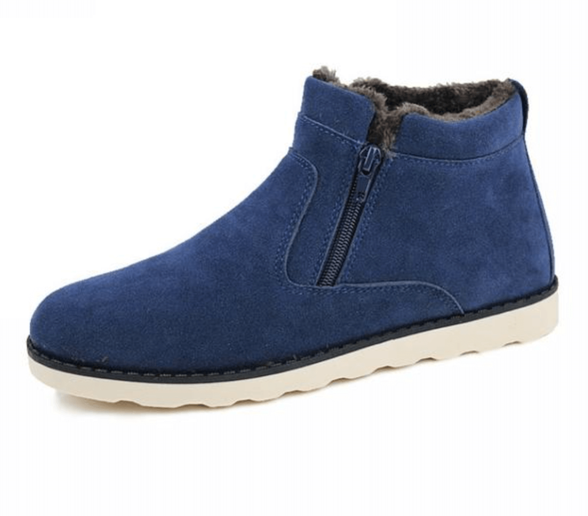 Winter Ankle Fur Warm Boots for Men - MaviGadget