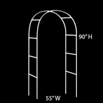 Wedding Decoration Party Props White Metal Wedding Arch