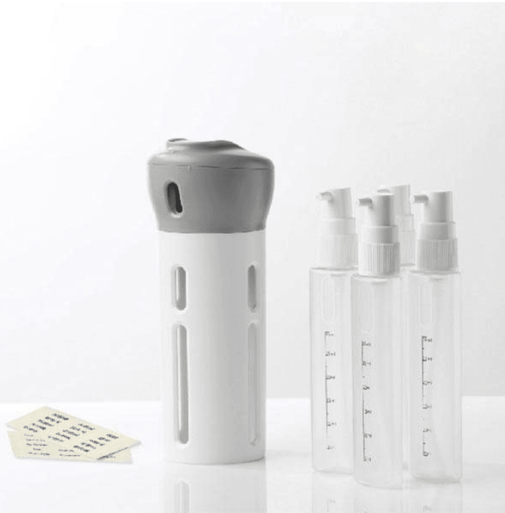 Smart 4-In-1 Travel Bottles Set