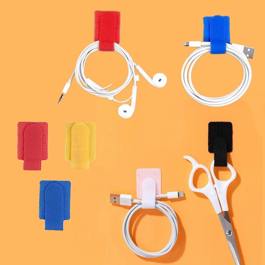 Self-Adhesive Reusable Cable Organizer Set - Image 1