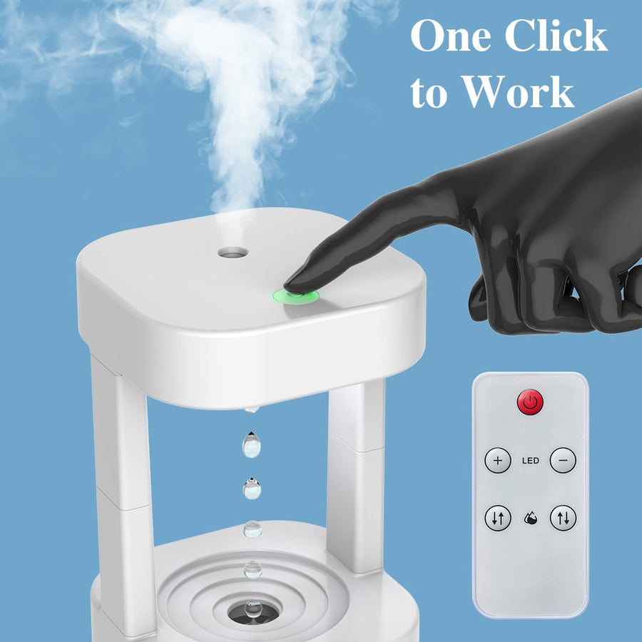 Ultrasonic Gravity Mist Cool Air Humidifier - Image 5