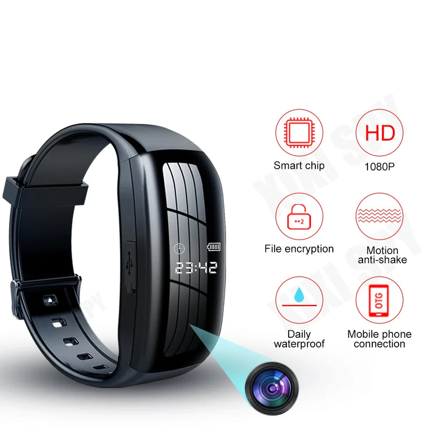 Silent Sight Mini Wireless HD Camera Watch - Image 8