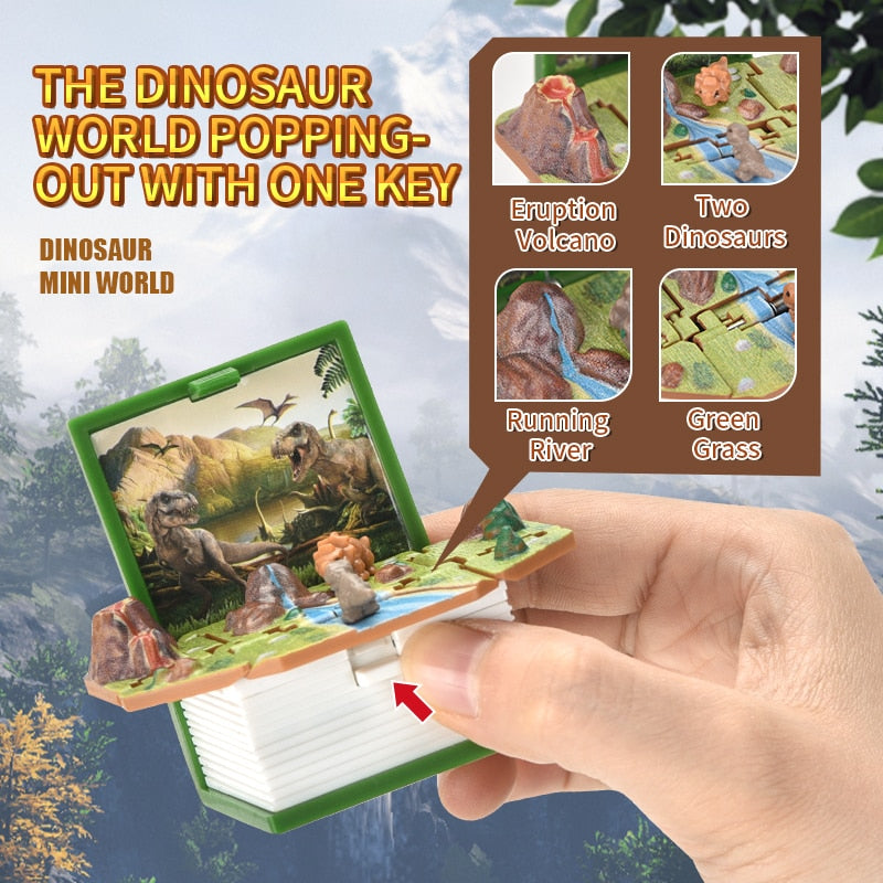 3D Dinosaur Mini Keychain Toy - Image 3