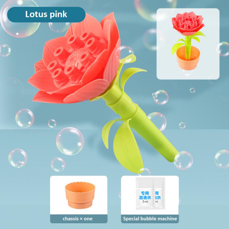 Flower Bubble Maker Toy