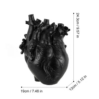 Lovesick Anatomical Heart Ceramic Flower Vase - Image 7