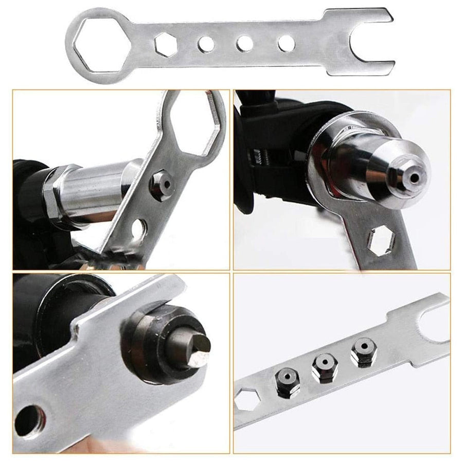 Cordless Electric Rivet Nut Gun Drill Tool - Image 8