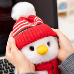 Cozy Winter Penguin Plushie Toy