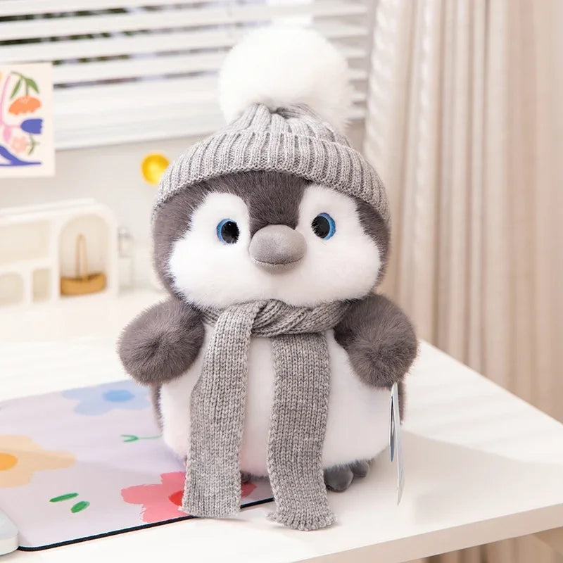 Cozy Winter Penguin Plushie Toy - Image 7