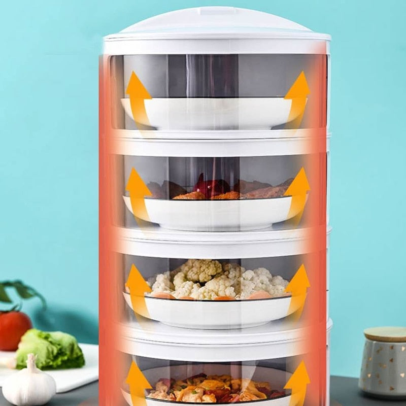 Transparent Stackable Food Organizing Container - Image 1