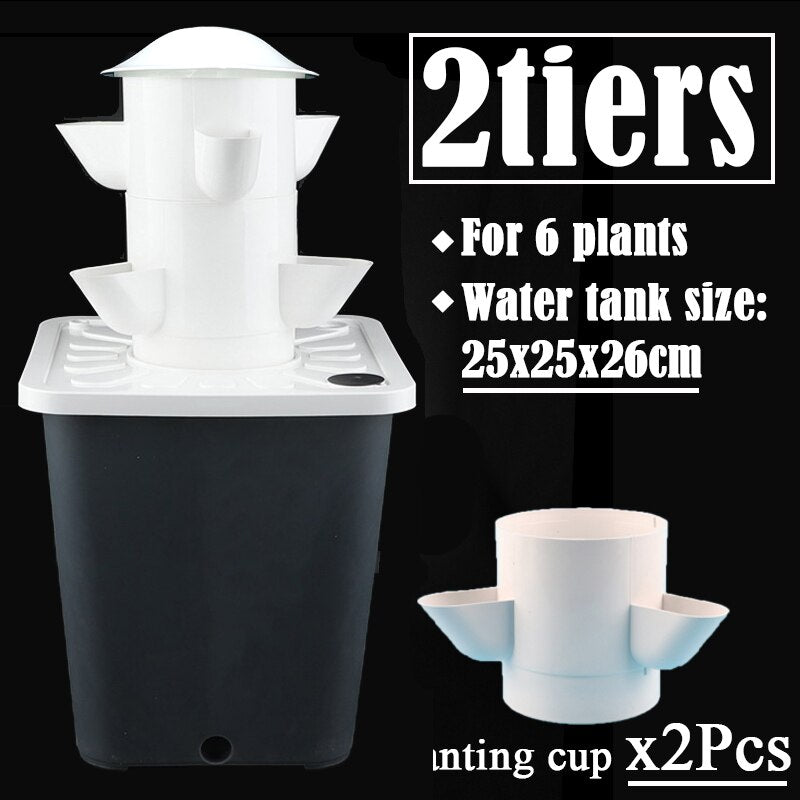 Green Life Vertical Hydroponic Home Gardening Kit - Image 12