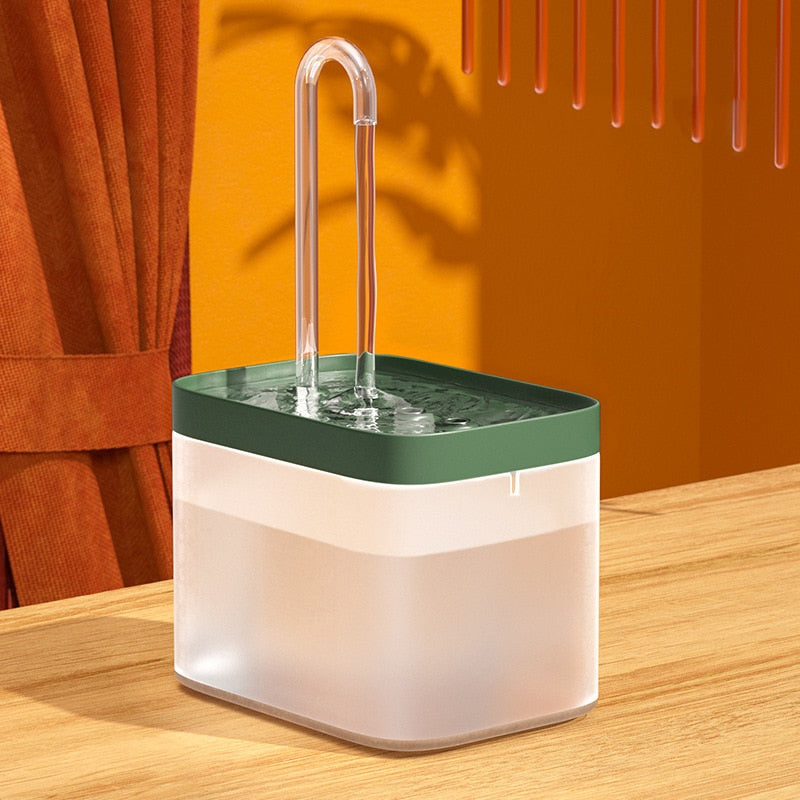 Ultra-Quiet Water Thirsty Pet Filter Fountain - Image 2