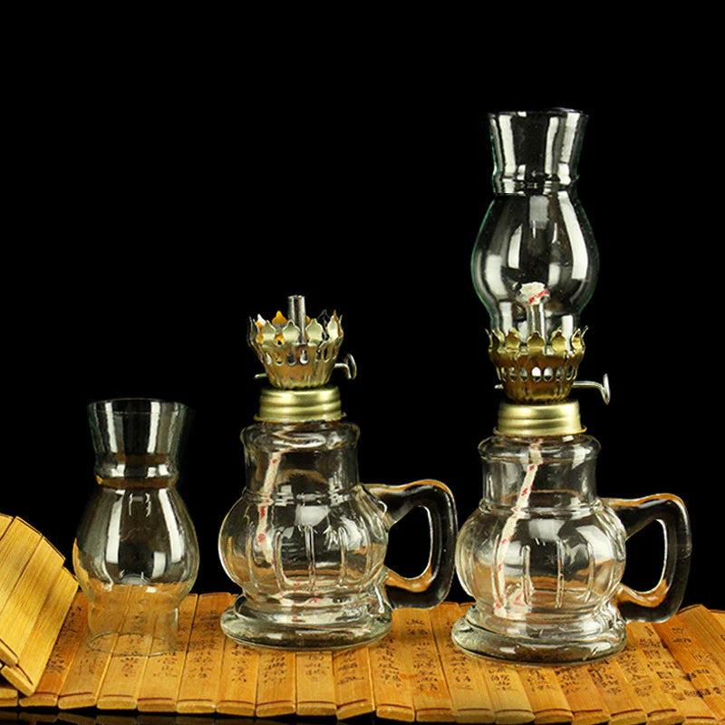 Vintage Kerosene Oil Lamp - Image 7