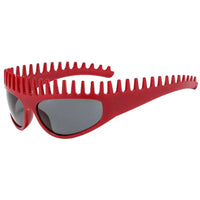Futuristic Comb-Top Headband Sunglasses - Image 9