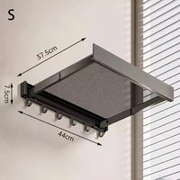 Ultra Suction Expandable Towel Storage Organizer Rack - Image 7