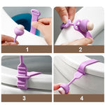 Mushroom Flexible Kids Toilet Seat Lifter