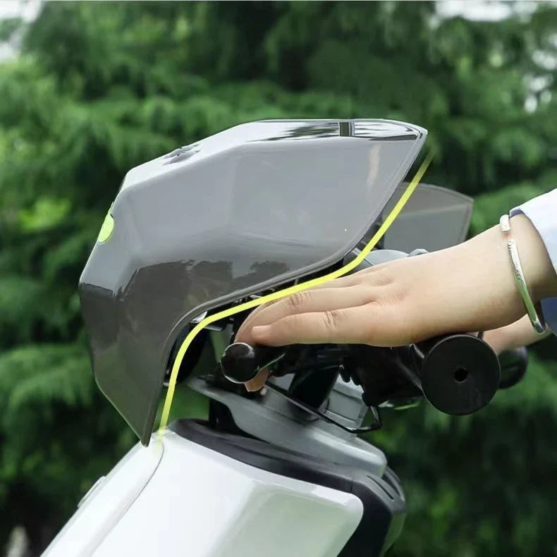 Easy Assembly Weatherproof Motorcycle Hand Covers · Mavigadget