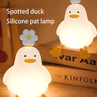 Cute Flower Duck Phone Holder Night Lamp - Image 5