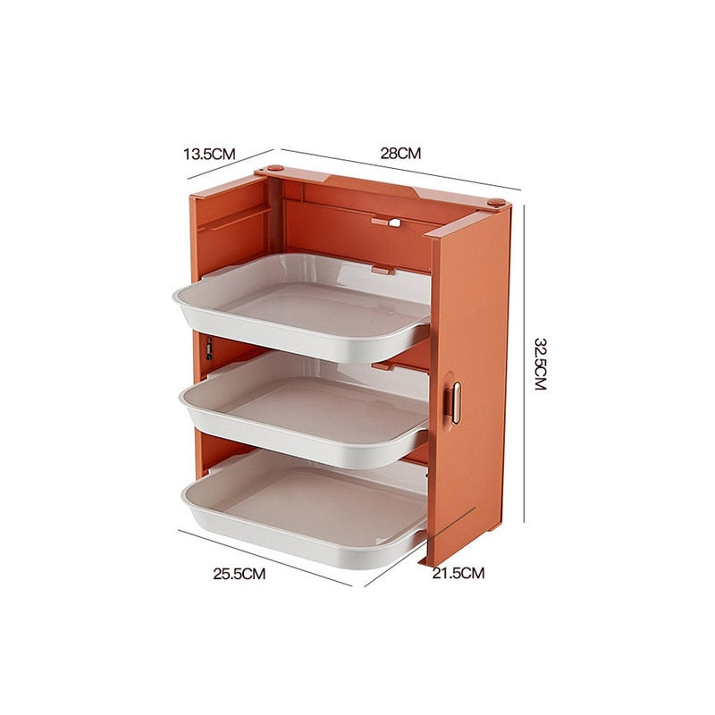 6-Layer Kitchen Food Plate Organizer - Image 11