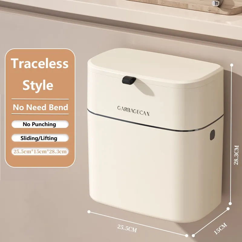 Space-Saver Hangable Home Mini Trash Bin - Image 8