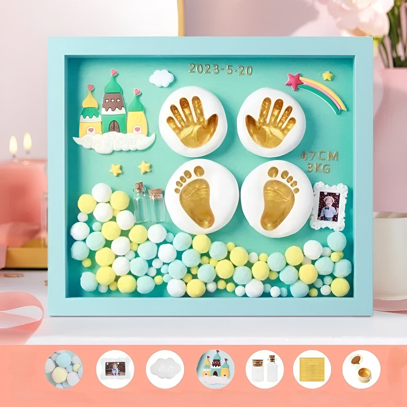 Forever Baby Story DIY Hand & Footprint Kit - Image 11