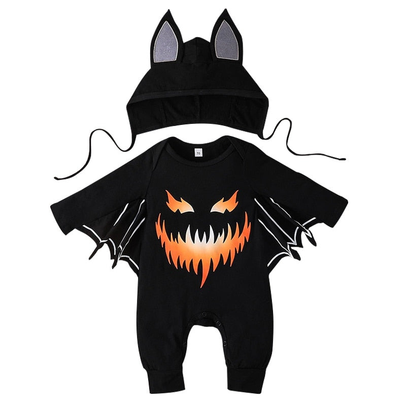 Baby Bat Halloween Onesie - Image 11